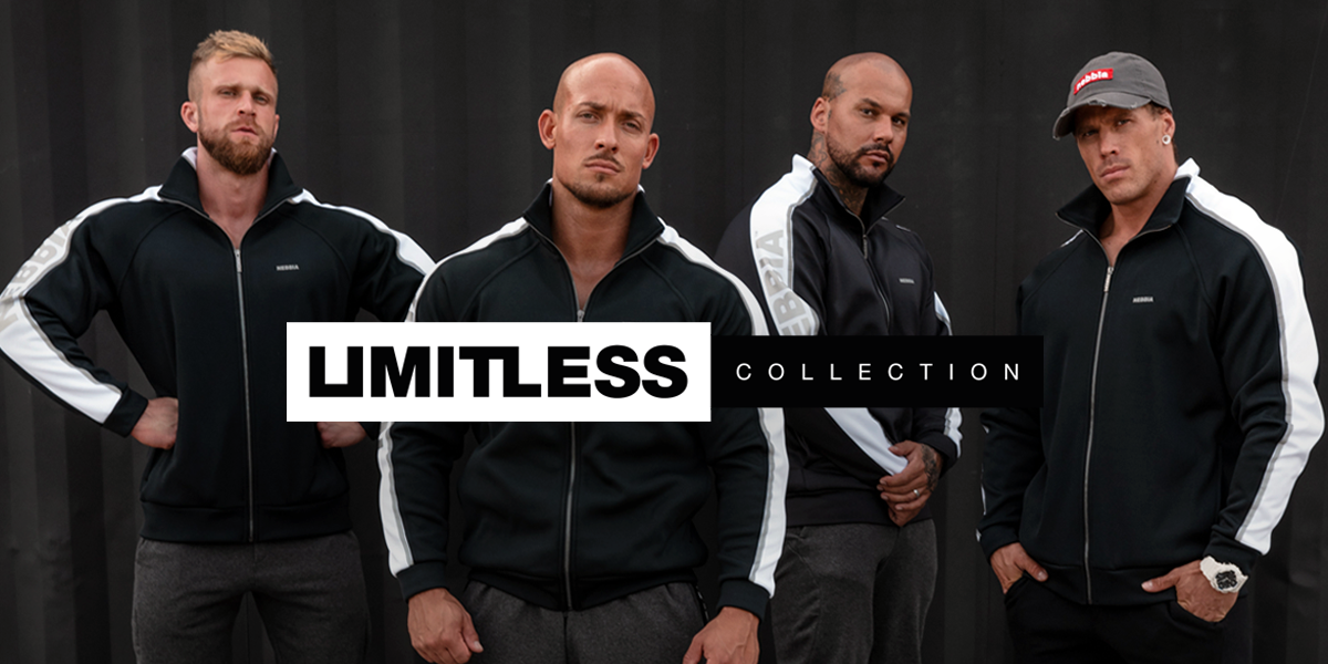 Pánska kolekcia LIMITLESS je oslavou klasického fitnessu!