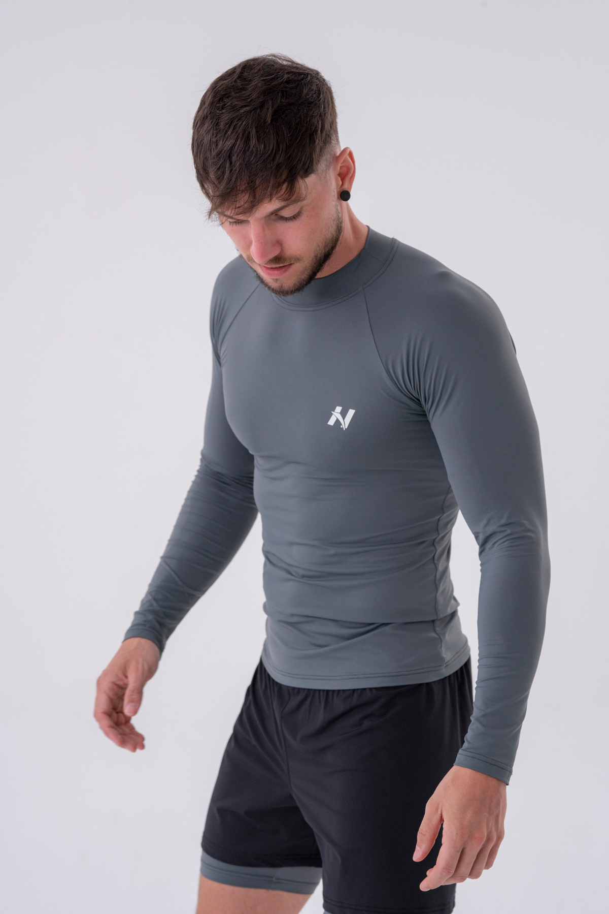 Functional T-shirt with long sleeves 