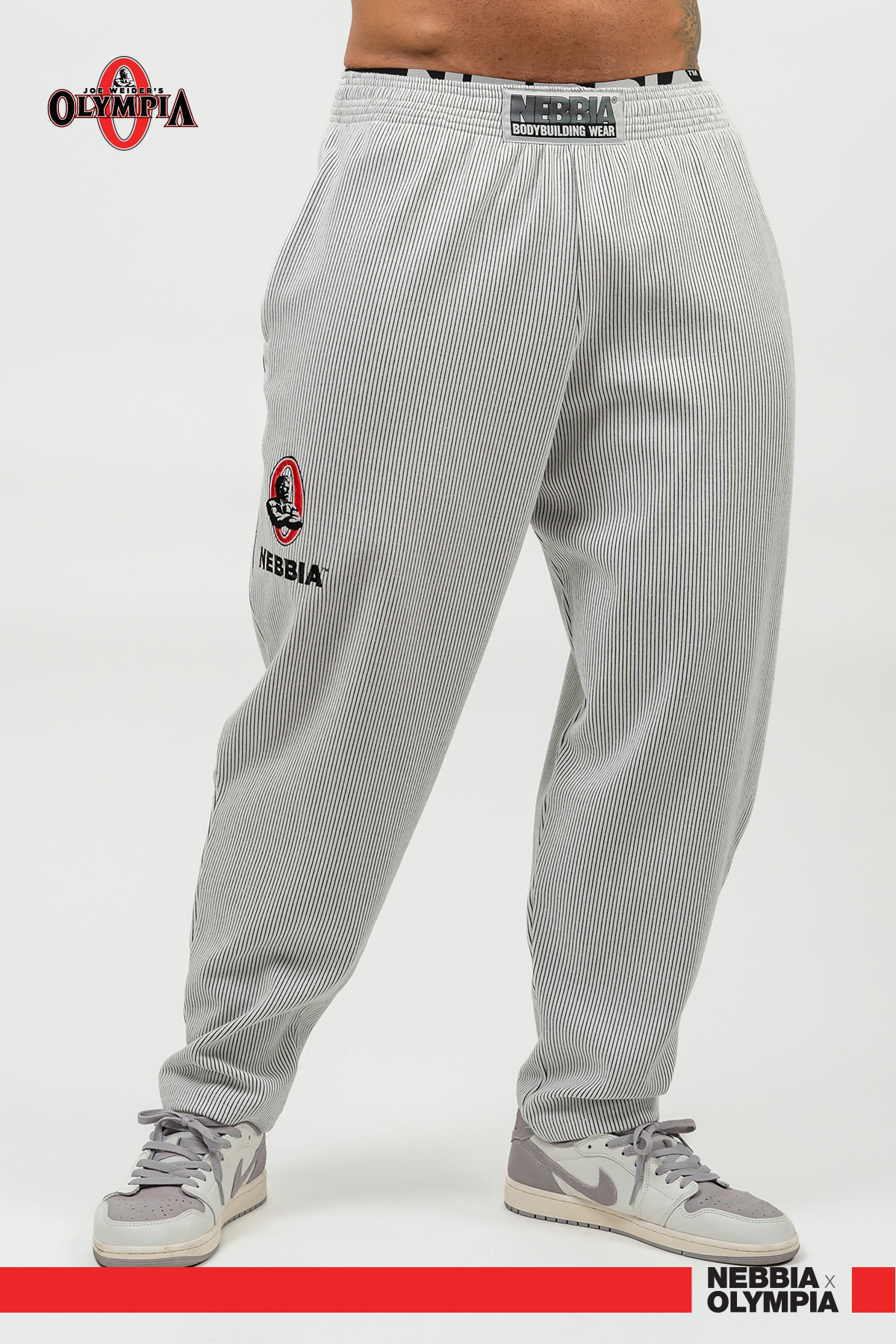Men's Baggy Sweatpants with Pockets, Oldschool Loose Fit Gym Muscle Pants  Gift For Bodybuilders
