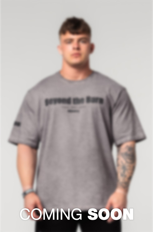 Washed-off Heavyweight camiseta de algodón oversized GRIND