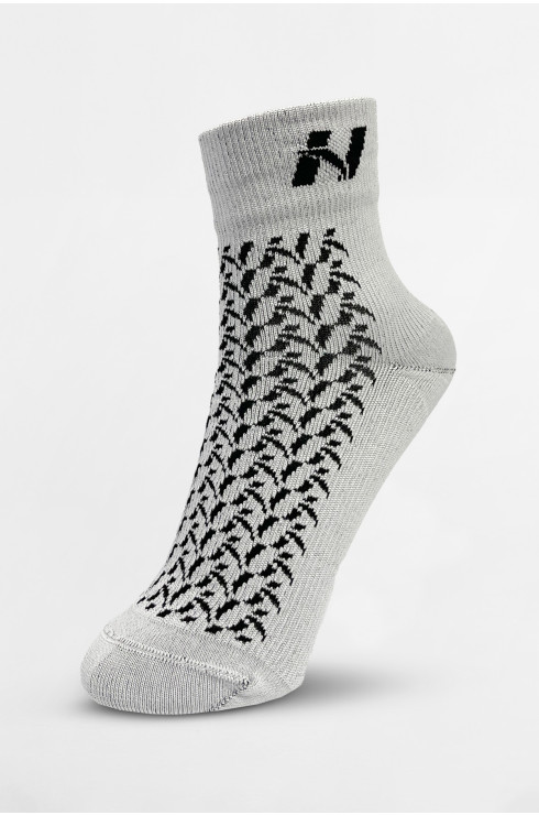 NEBBIA “HI-TECH” N-pattern crew ponožky 130