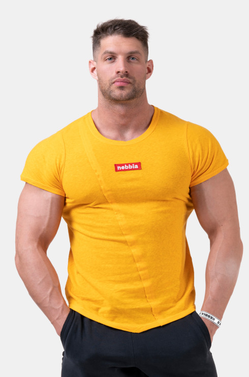 Red Label Muskel-Rücken-T-Shirt orange