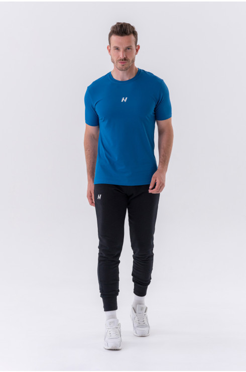 Klassisches T-Shirt „Reset“ Blue