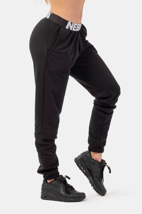 Pantalones jogging corte medio con cintura elástica Iconic
