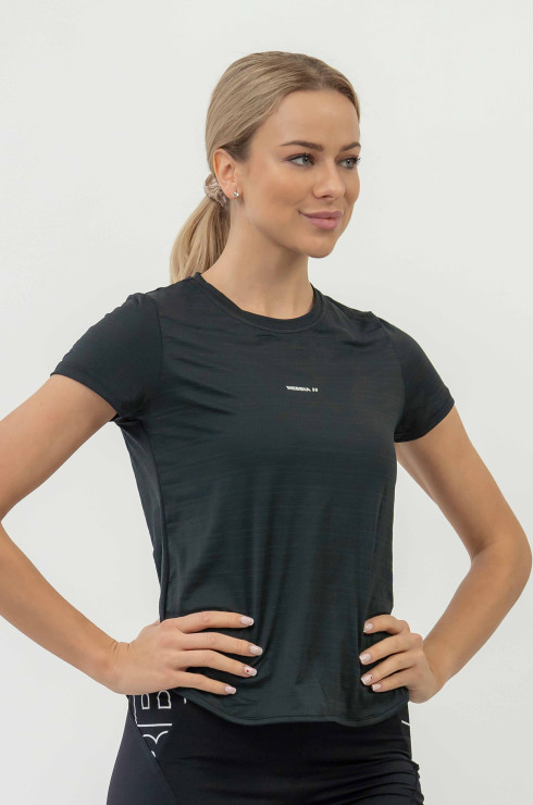 FIT Activewear T-Shirt “Airy” with Reflective Logo