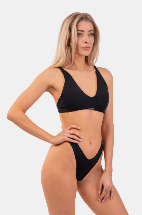 Triangel-Bralette-Bikini-Top mit Polsterung