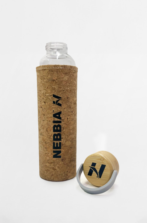 Glass Water Bottle NEBBIA
