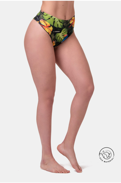 High-waist sporty bikini - bottom 555