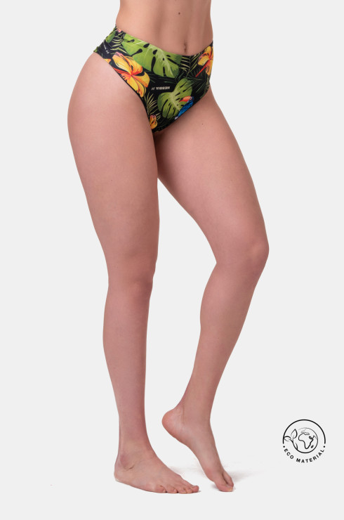 High-waist sporty bikini - bottom