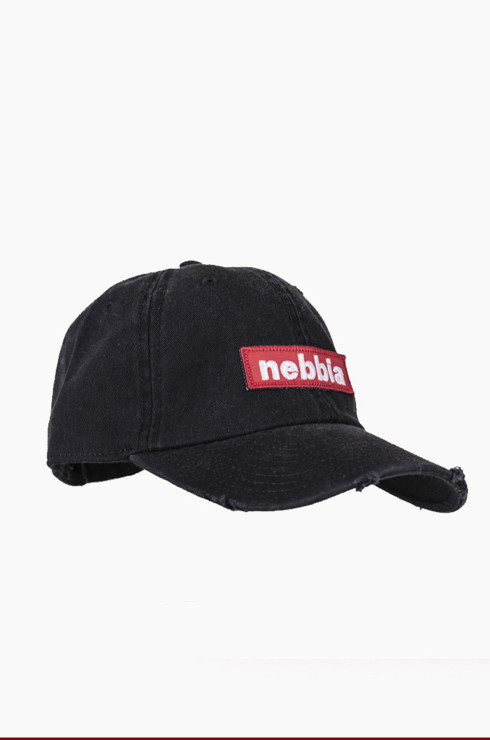 Gorra deportiva etiqueta roja NEBBIA