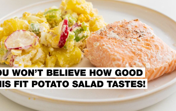 No podrás creer lo deliciosa que es esta ensalada de patatas saludable 