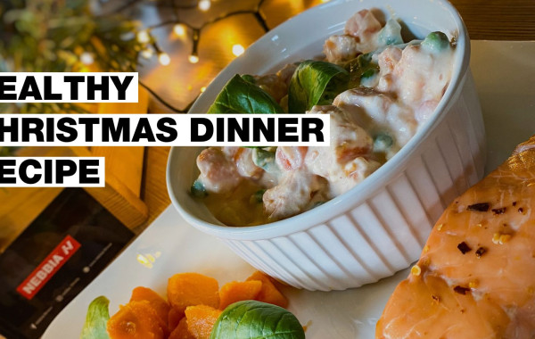 Ein Tipp für ein gesundes Weihnachtsessen? Setze dieses Jahr auf das Rezept für einen leichten Süßkartoffelsalat!