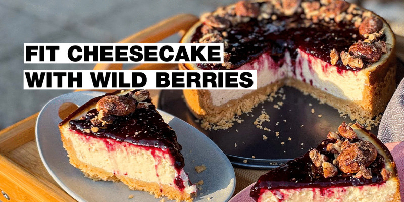 Fit cheesecake s lesným ovocem: Připrav si ho jako známá cukrářka! 