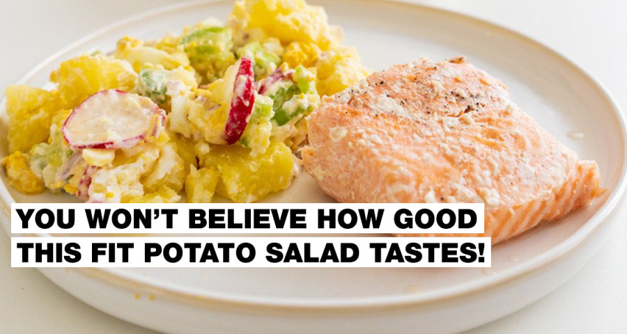 You won’t believe how delicious is this healthy potato salad