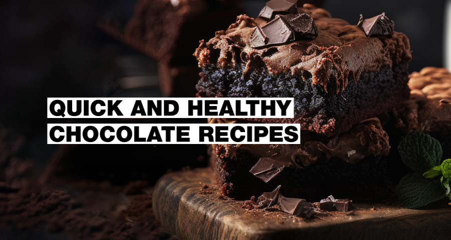 Schnelle und gesunde Schokolade Rezepte von NEBBIA Girls