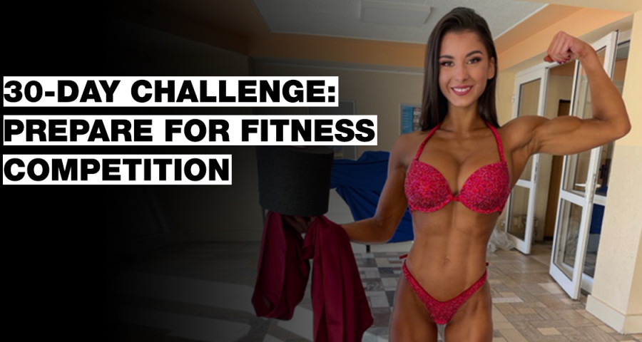 In 30 Tagen aufs Wettkampfpodium: Du wirst nicht glauben, wie die Wettkampfvorbereitung beim Body Fitness aussieht! (VIDEO)