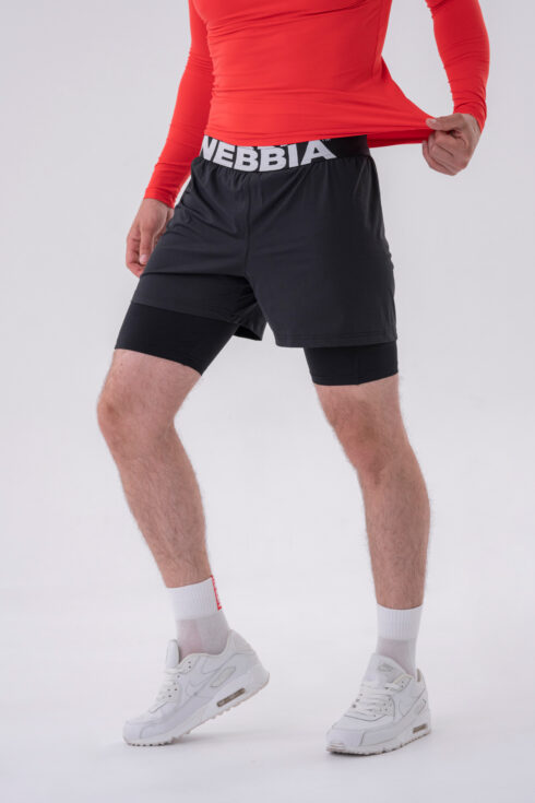 Double-Layer Shorts with Smart Pockets 318