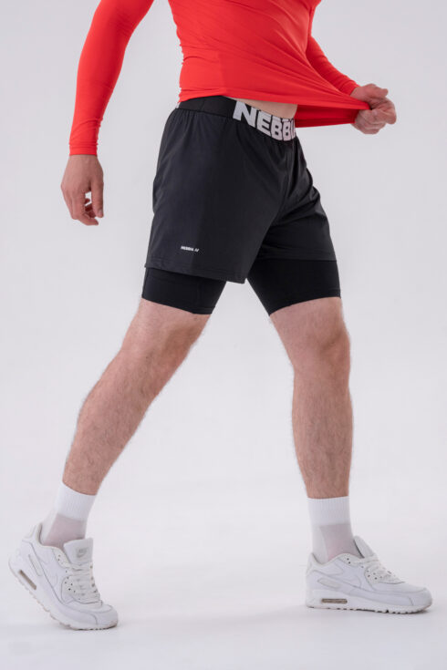 Double-Layer Shorts with Smart Pockets 318 - immagine 2
