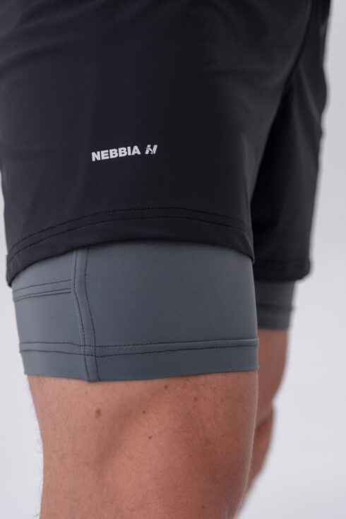 Double-Layer Shorts with Smart Pockets 318 - Image 8