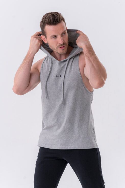 Fitness-T-Shirt mit Kapuze 323 – Bild 3