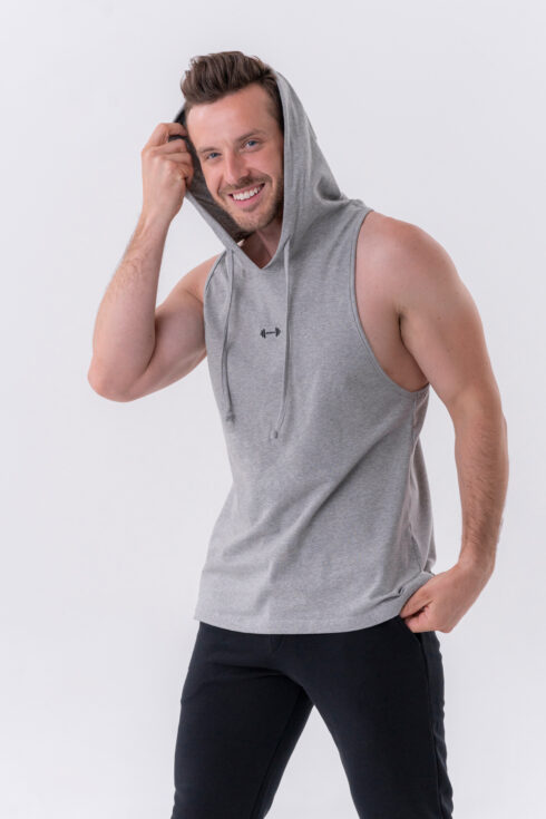 Fitness-T-Shirt mit Kapuze 323 – Bild 2