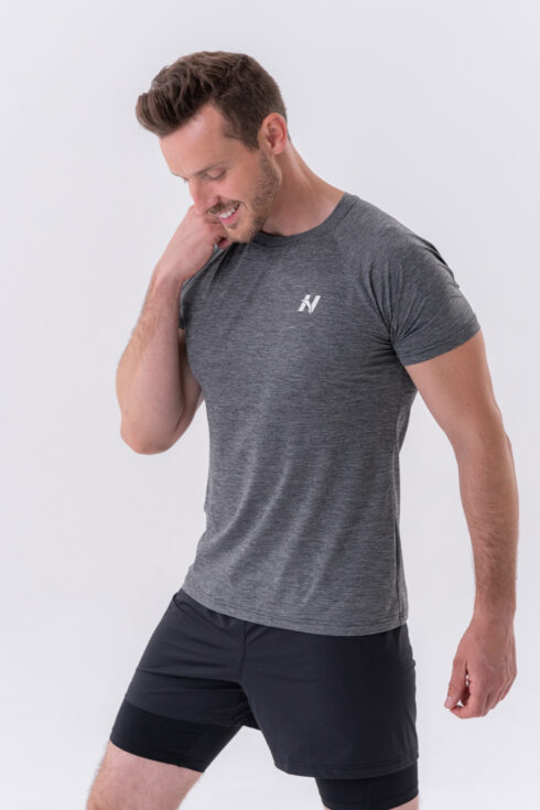 Lightweight Sporty T-shirt “Grey” 325 - Image 2