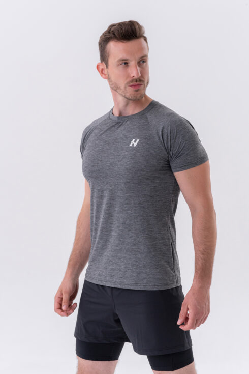 Lightweight Sporty T-shirt “Grey” 325 - Image 7