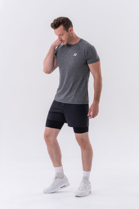 Lightweight Sporty T-shirt “Grey” 325 - Image 5