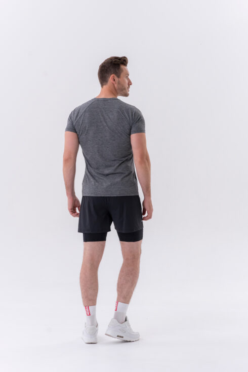 Lightweight Sporty T-shirt “Grey” 325 - Image 3