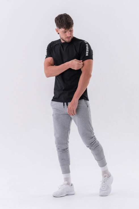 Sportliches Fit-T-Shirt „Essentials“ 326 – Bild 5