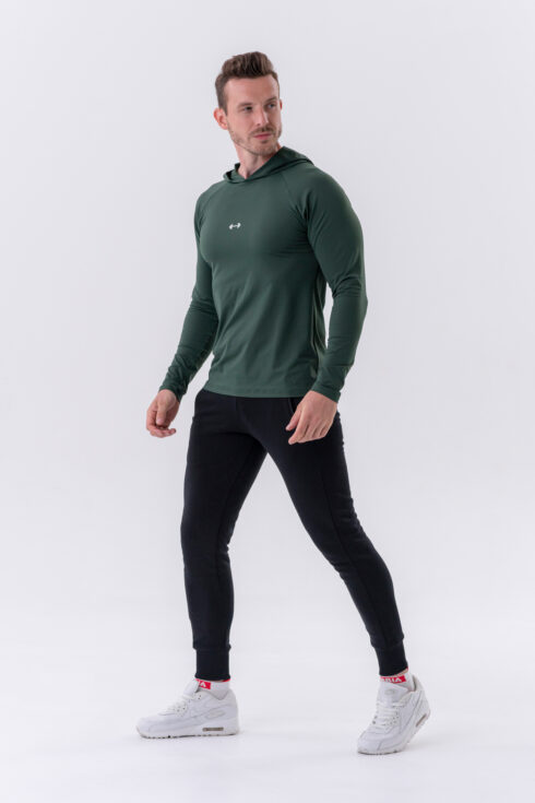 Long-sleeve T-shirt with a hoodie 330 - immagine 5