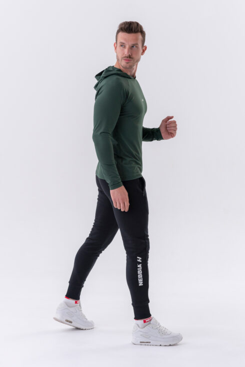 Long-sleeve T-shirt with a hoodie 330 - immagine 6