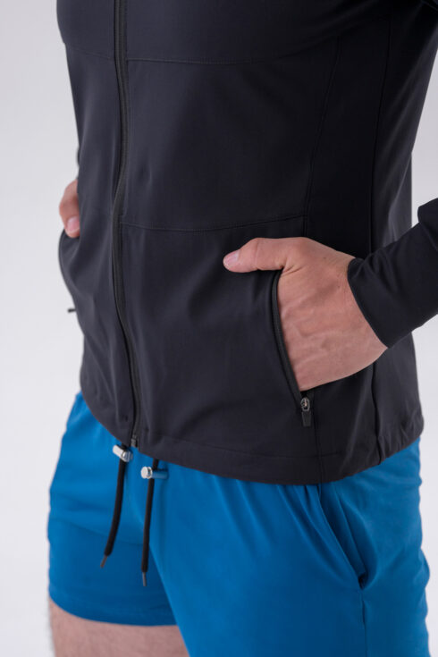 Sporty Zipper Jacket with side pockets "Control" 332 - immagine 10