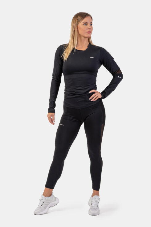 Long Sleeve Smart Pocket Sporty Top 418 - immagine 4
