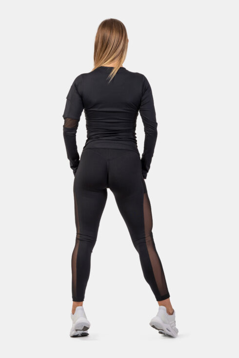 Long Sleeve Smart Pocket Sporty Top 418 - immagine 5
