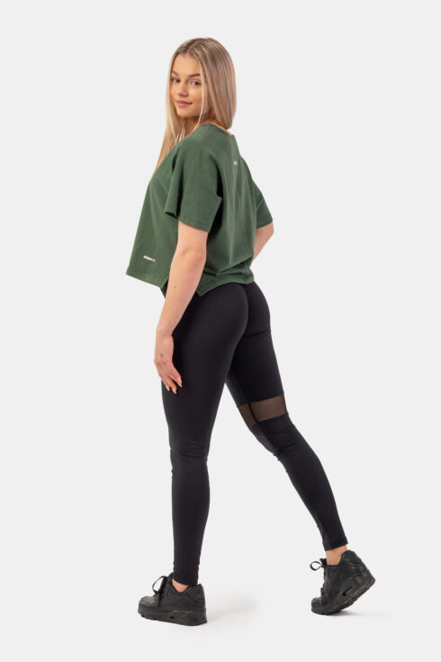 Organic Cotton Loose Fit “The Minimalist” Crop Top 417 - Image 10