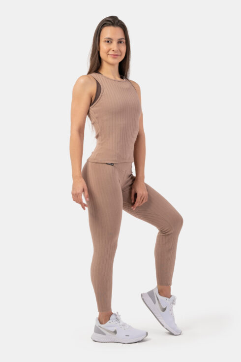 Organic Cotton Ribbed Tank Top 414 - immagine 3