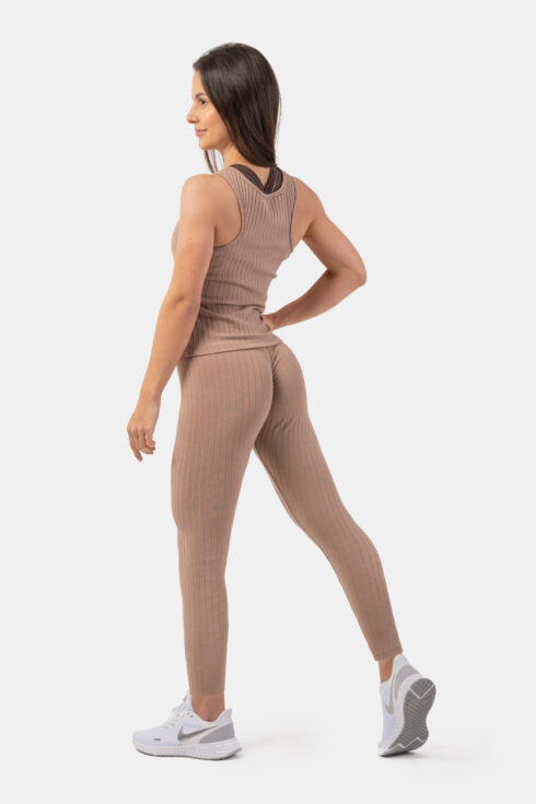 Organic Cotton Ribbed Tank Top 414 - immagine 4