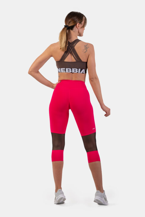 High-Waist ¾ Length Sporty Leggings 406 - Image 6