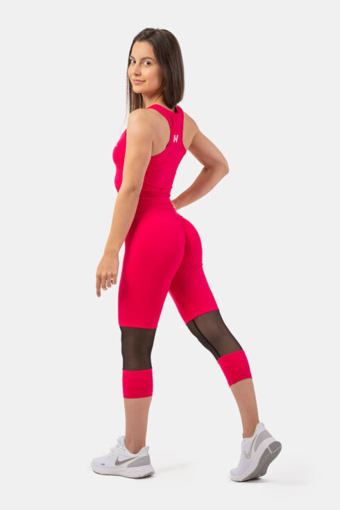 High-Waist ¾ Length Sporty Leggings 406 - Image 4