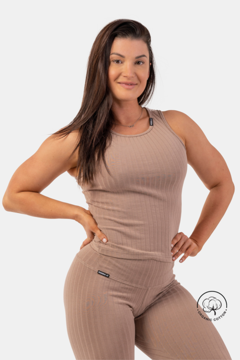 Organic Cotton Ribbed Tank Top 414