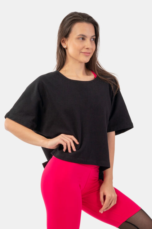Organic Cotton Loose Fit “The Minimalist” Crop Top 417