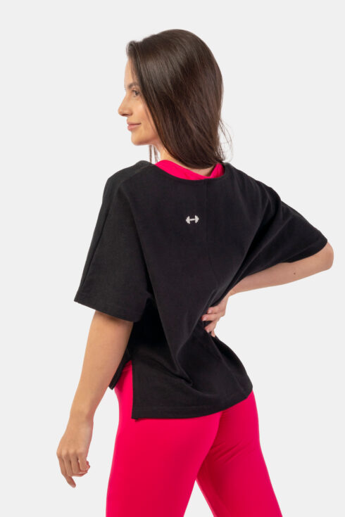Organic Cotton Loose Fit “The Minimalist” Crop Top 417 - Image 7