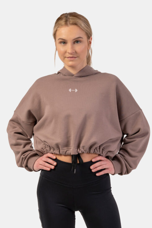 Kultowa luźna bluza z kapturem 421 - obrazek 2