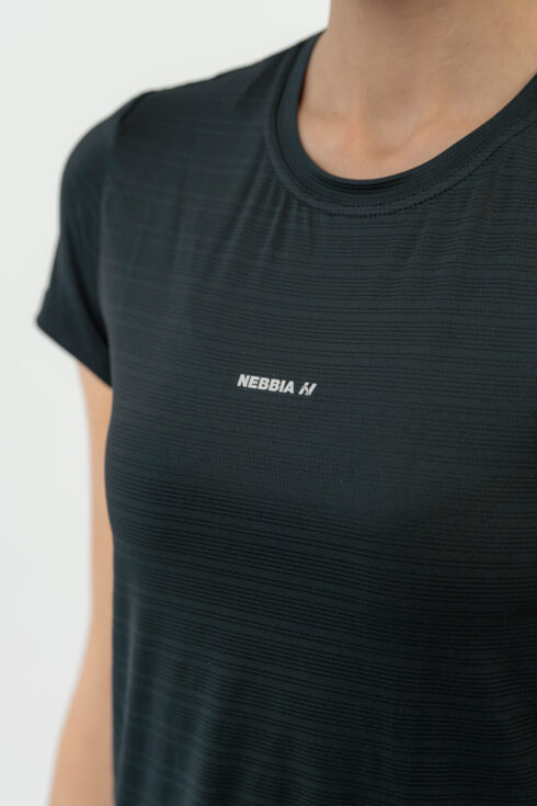 FIT Activewear T-Shirt “Airy” with Reflective Logo 438 - immagine 6