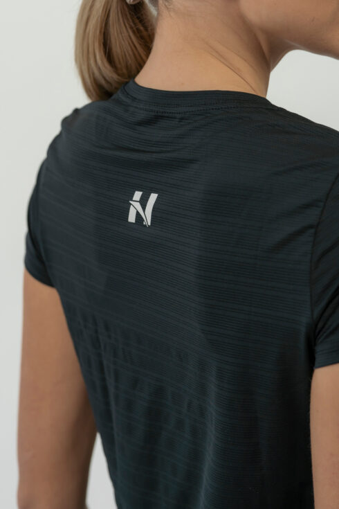 FIT Activewear T-Shirt “Airy” with Reflective Logo 438 - immagine 7