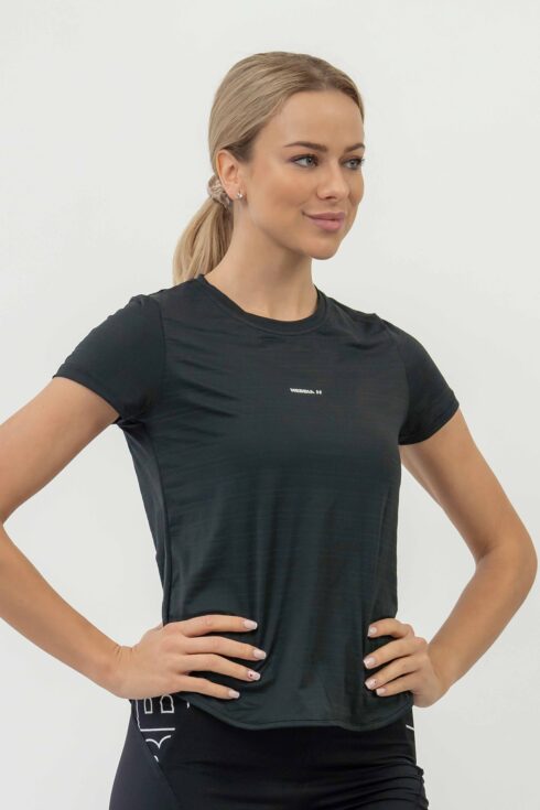 FIT Activewear T-Shirt “Airy” with Reflective Logo 438 - immagine 2