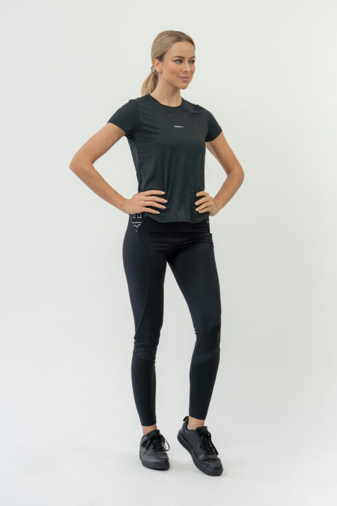 FIT Activewear T-Shirt “Airy” with Reflective Logo 438 - immagine 3