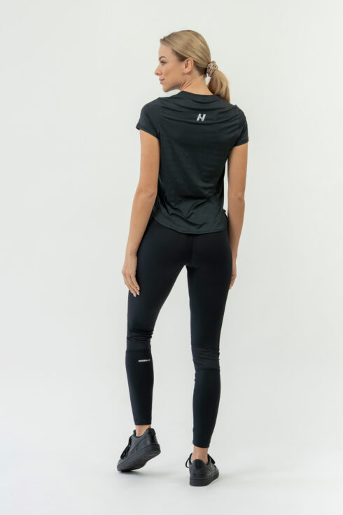 FIT Activewear T-Shirt “Airy” with Reflective Logo 438 - immagine 4