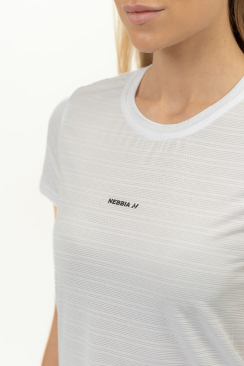 FIT Activewear T-Shirt “Airy” with Reflective Logo 438 - immagine 5